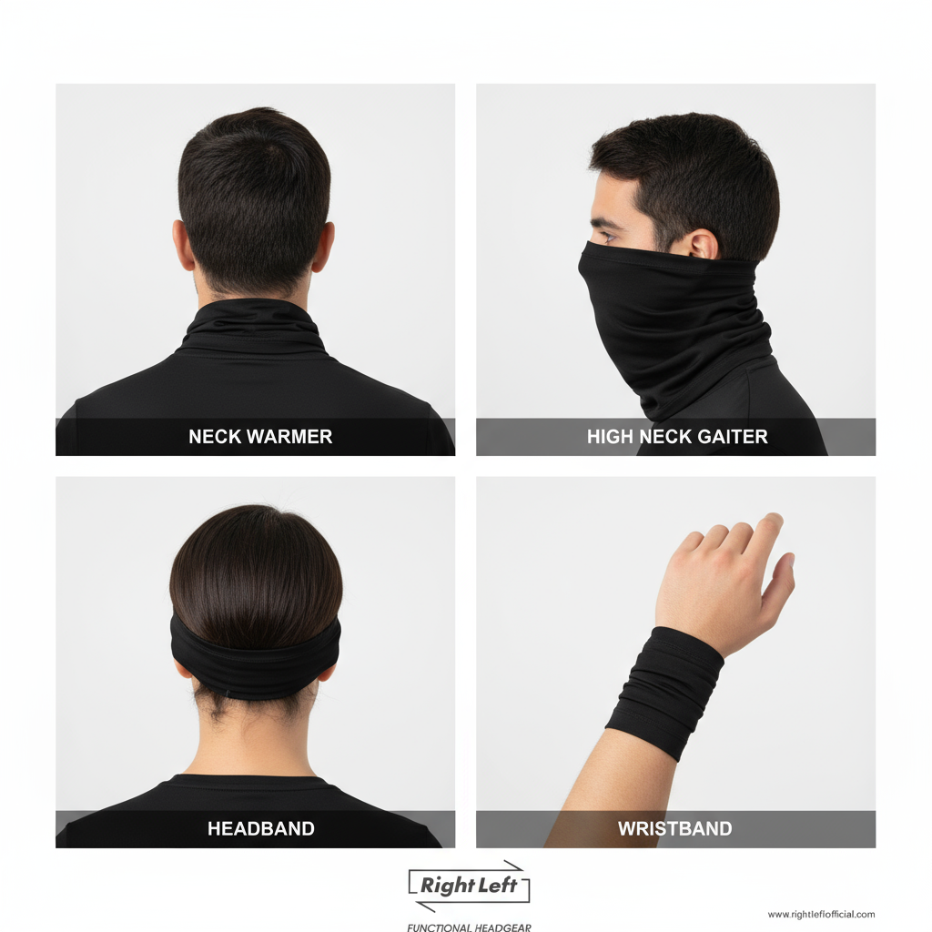 Functional Headgear - Lycra Black