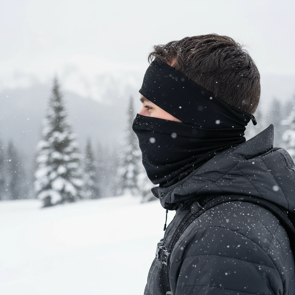 Functional Headgear - Lycra Black