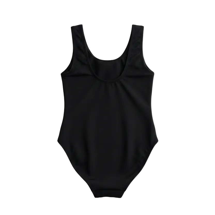 Black Leotard Back View