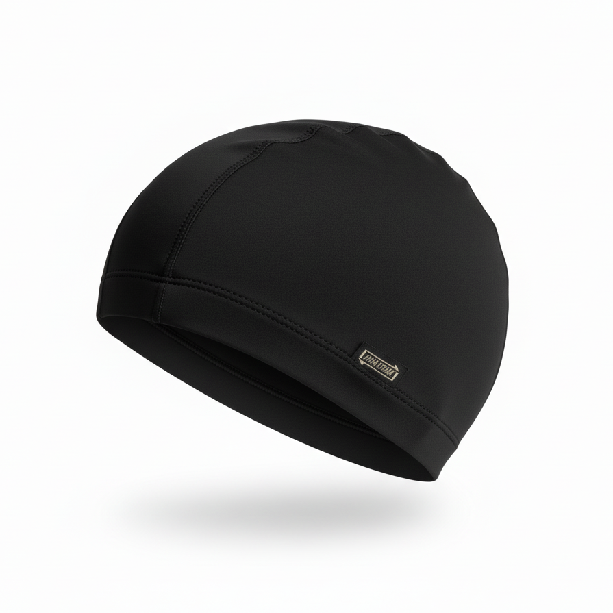 Black Lycra Cap Product Photo