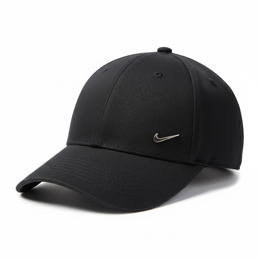 Black Nike Cap White Background