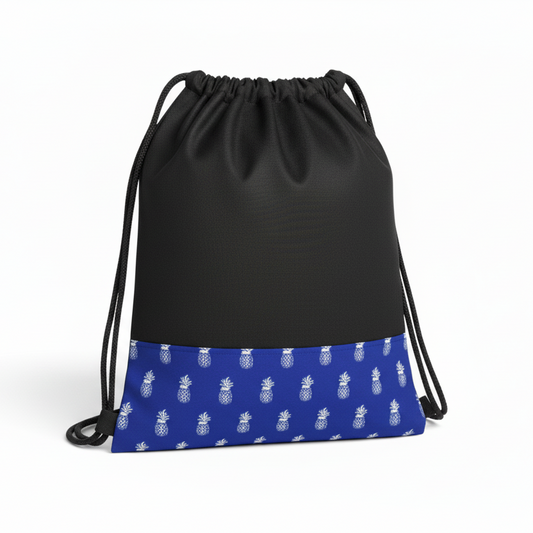 Black pineapple bag front side view