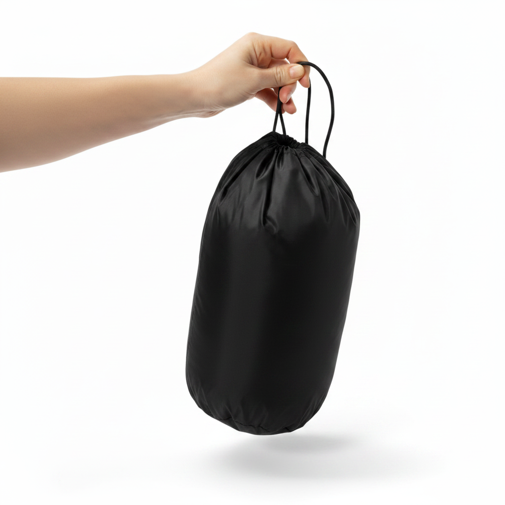 Black stuff sack