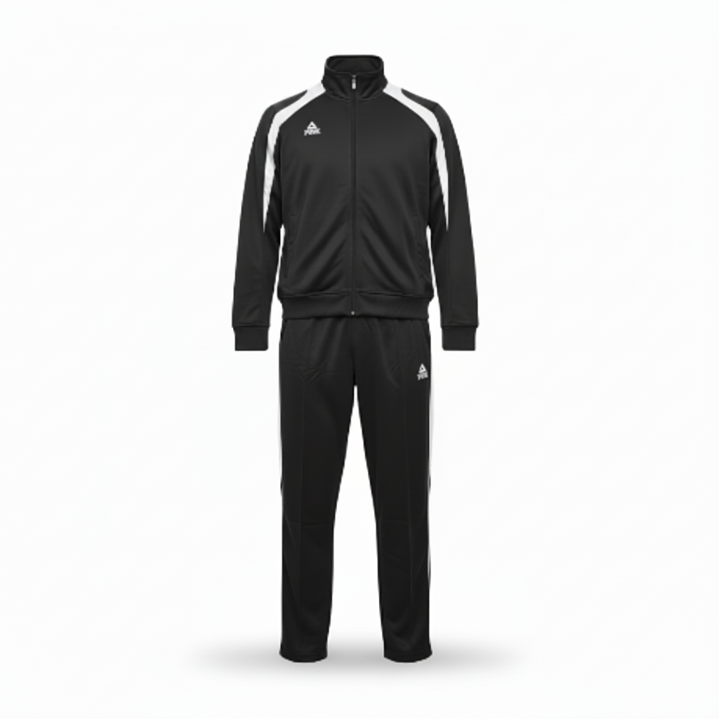 Black version of the Peak tracksuit uniform