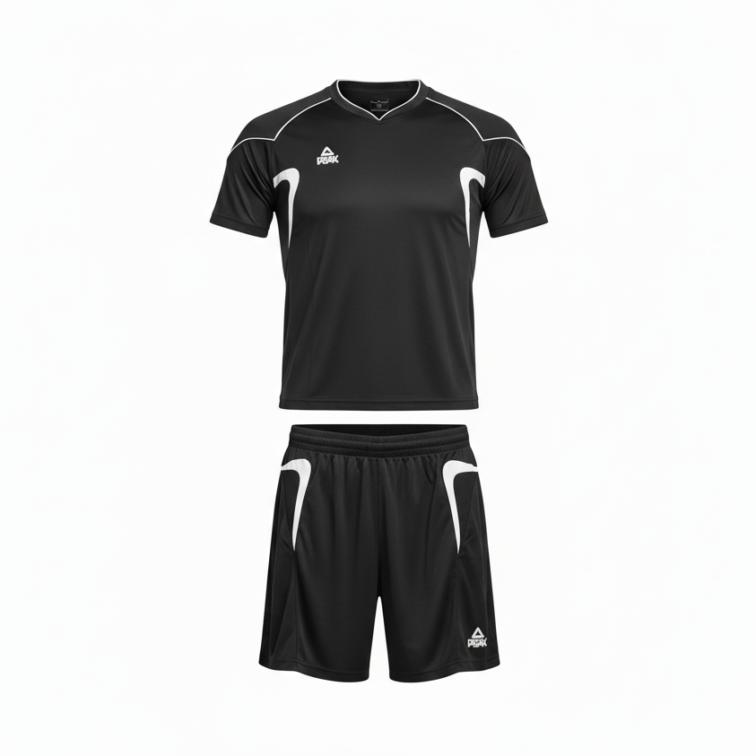Black & White Peak Uniform - Direct Front View