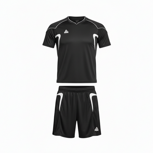 Black & White Peak Uniform - Direct Front View