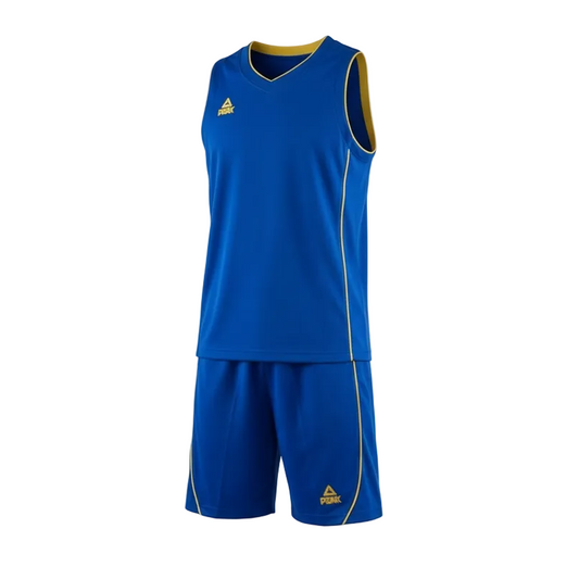Basketball Uniform Peak F771103 Blue/Yellow