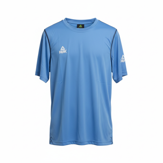 Blue Peak Athletic T-Shirt White Background Square