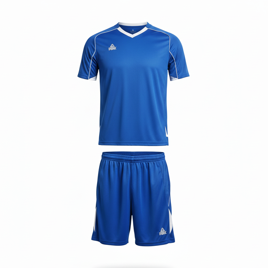 Blue Peak Sport Uniform on Ghost Mannequin