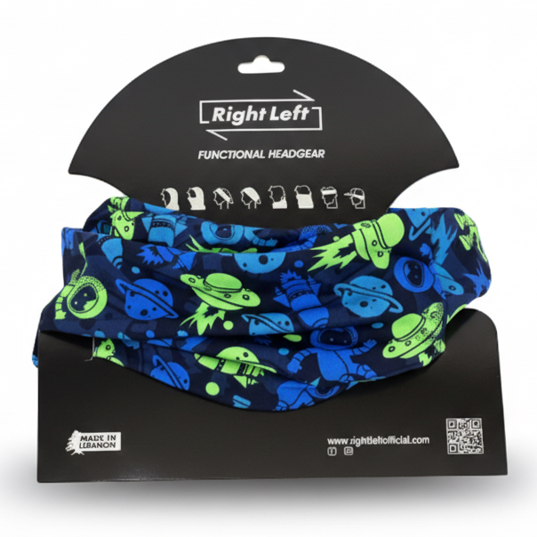 Blue space headgear Shopify-ready square photo