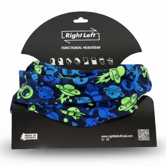 Blue space headgear Shopify-ready square photo