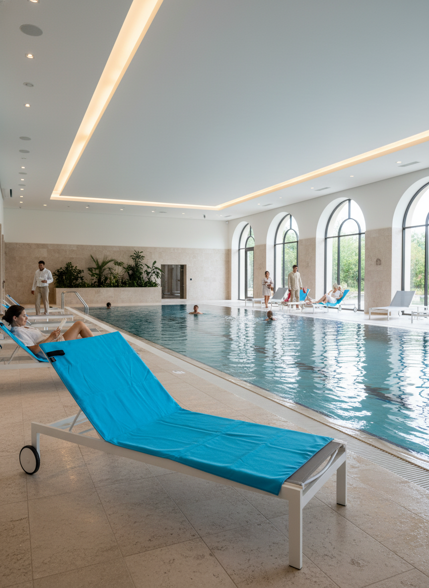 Microfiber Towel - Blue Aqua 150/85cm