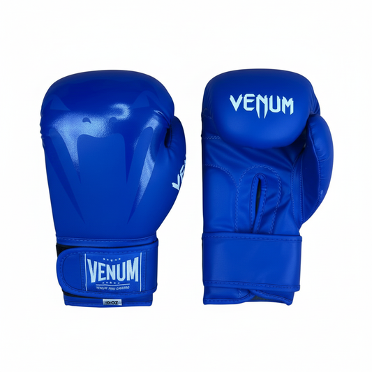 Blue Venum Boxing Gloves - Second Image