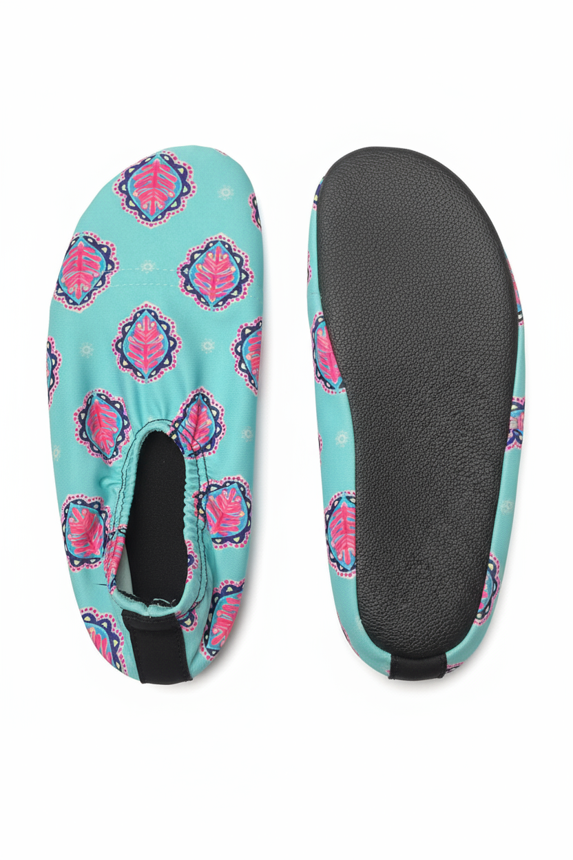 Flexy Slips Lycra Medallion Blue