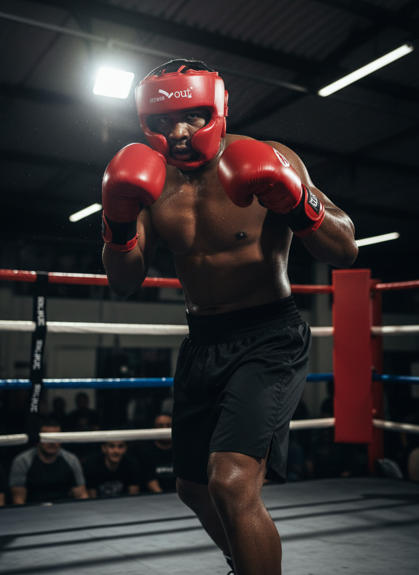 Stress Out Boxing Head Protection
