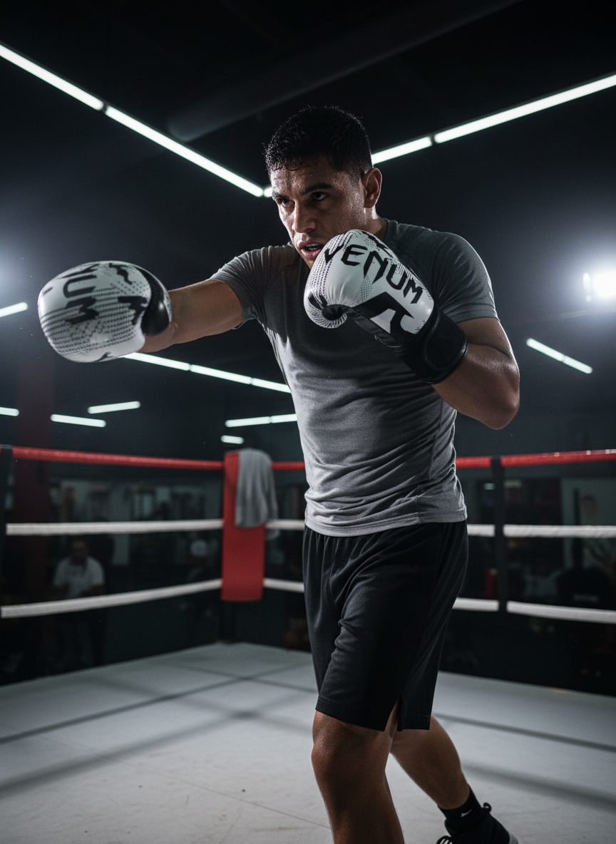 Venum Boxing Gloves color white