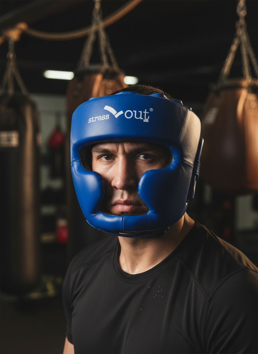 Stress Out Boxing Head Protection