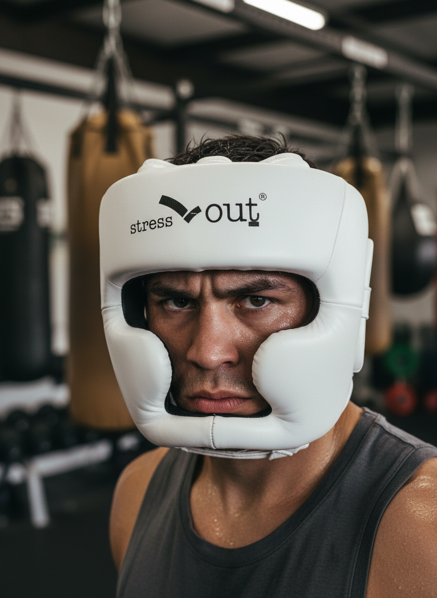 Stress Out Boxing Head Protection