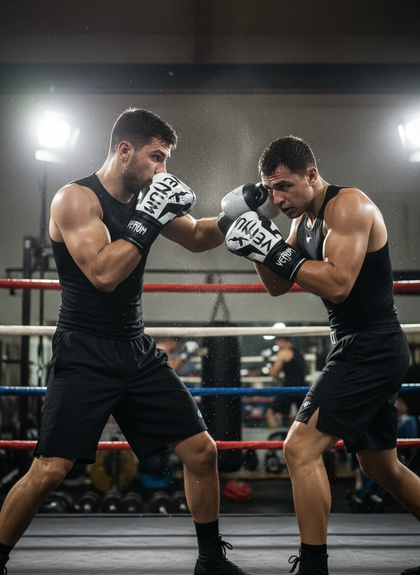 Venum Boxing Gloves color white