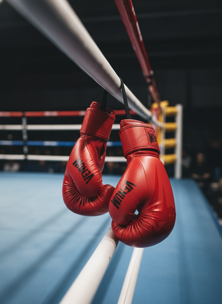 Boxing Gloves Venum  color red