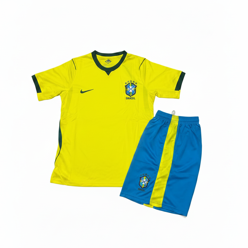 Football Uniform Adult Brazil Yellow