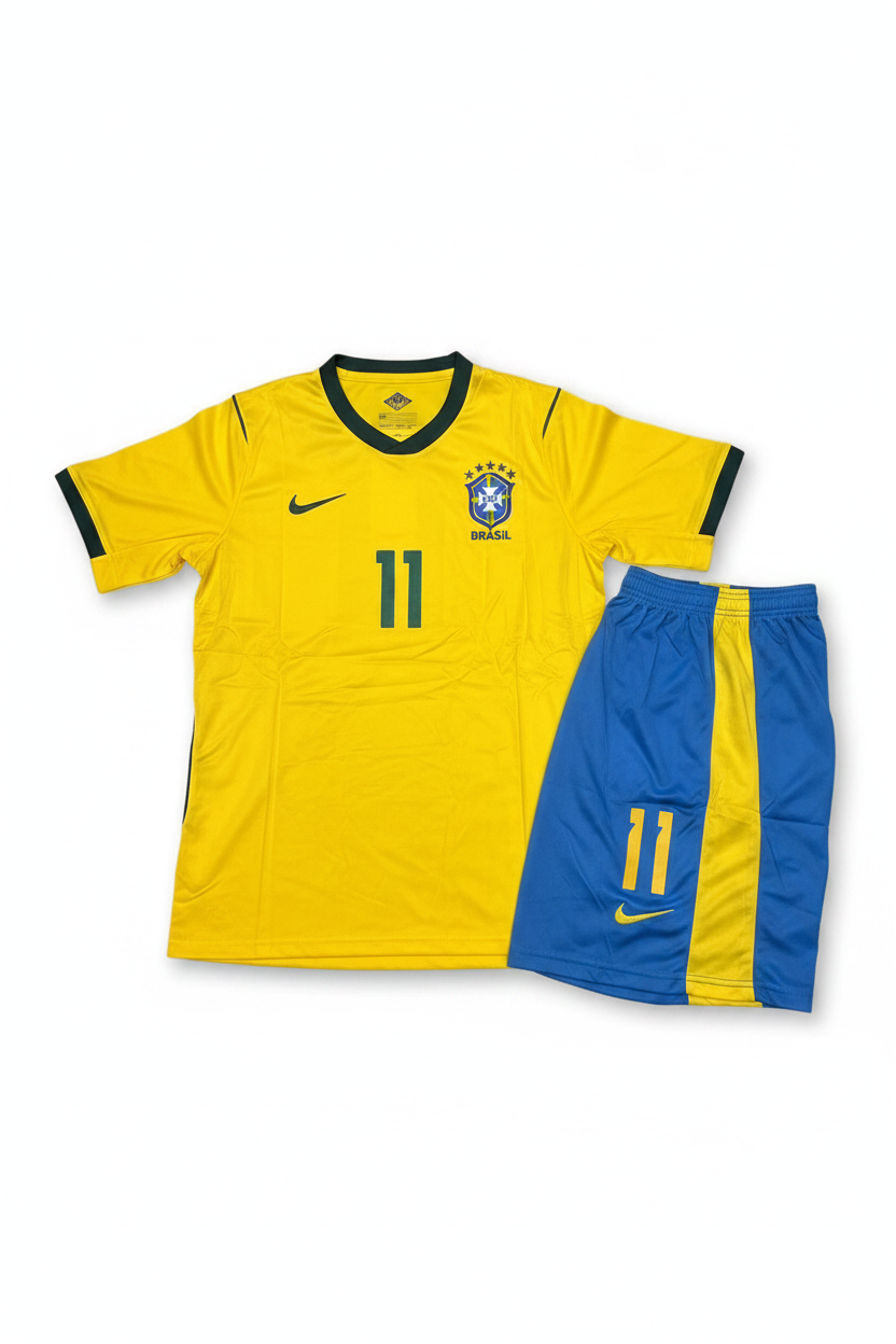 Football Uniform Adult Brazil Yellow 11
