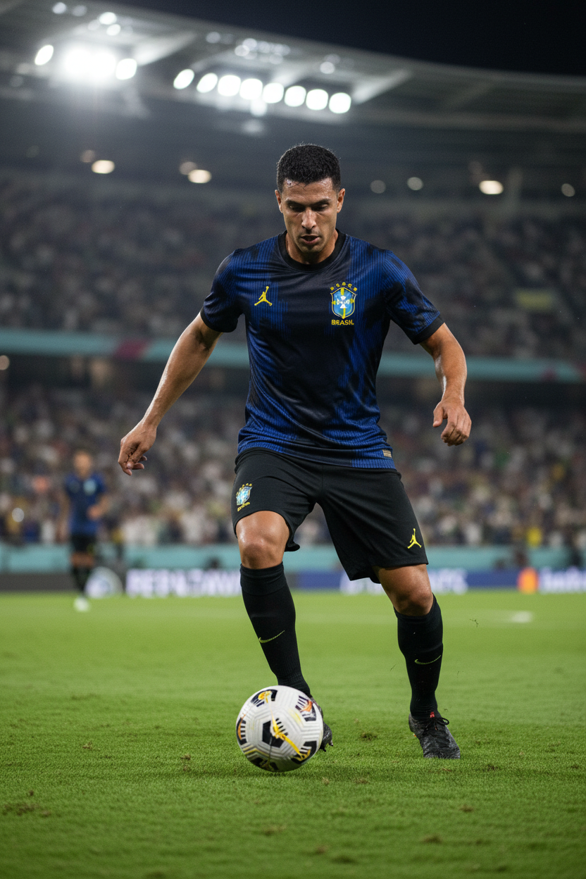 Brazil Jordan Away Kit Lifestyle