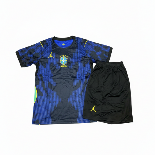 Football Uniform Adult Brazil Navy