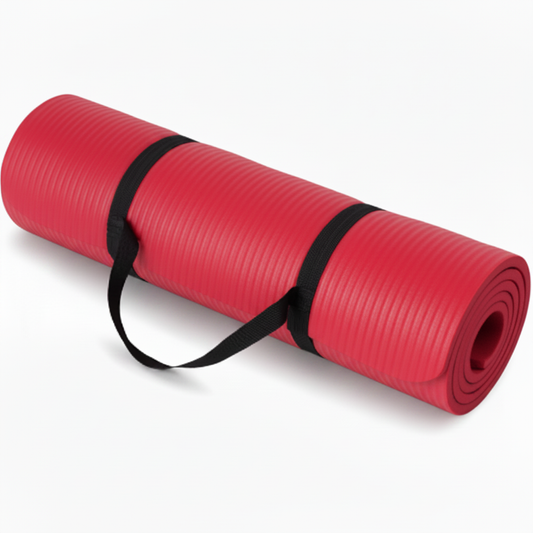 Bright Red Yoga Mat
