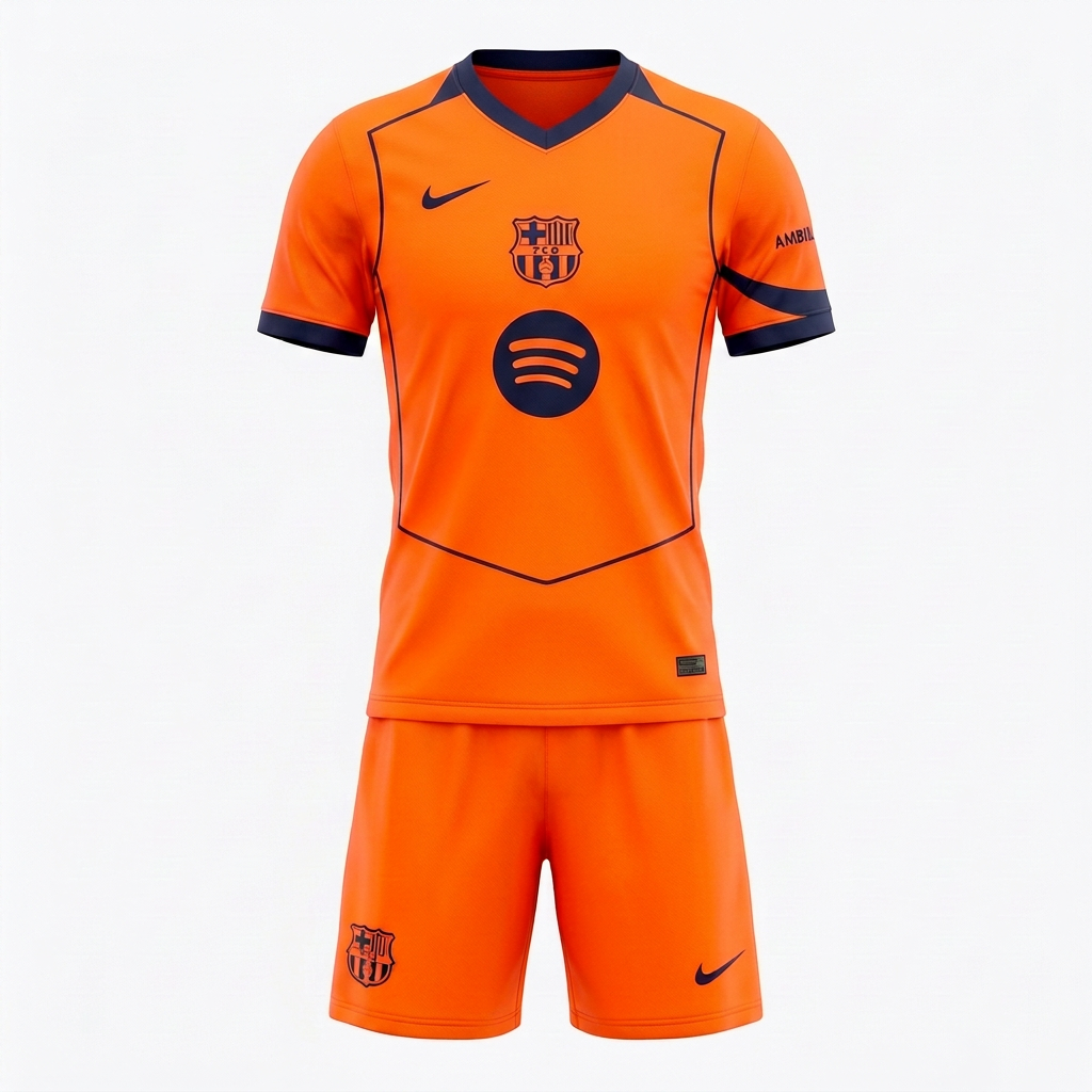 Brighter fluorescent orange ghost-mannequin kit
