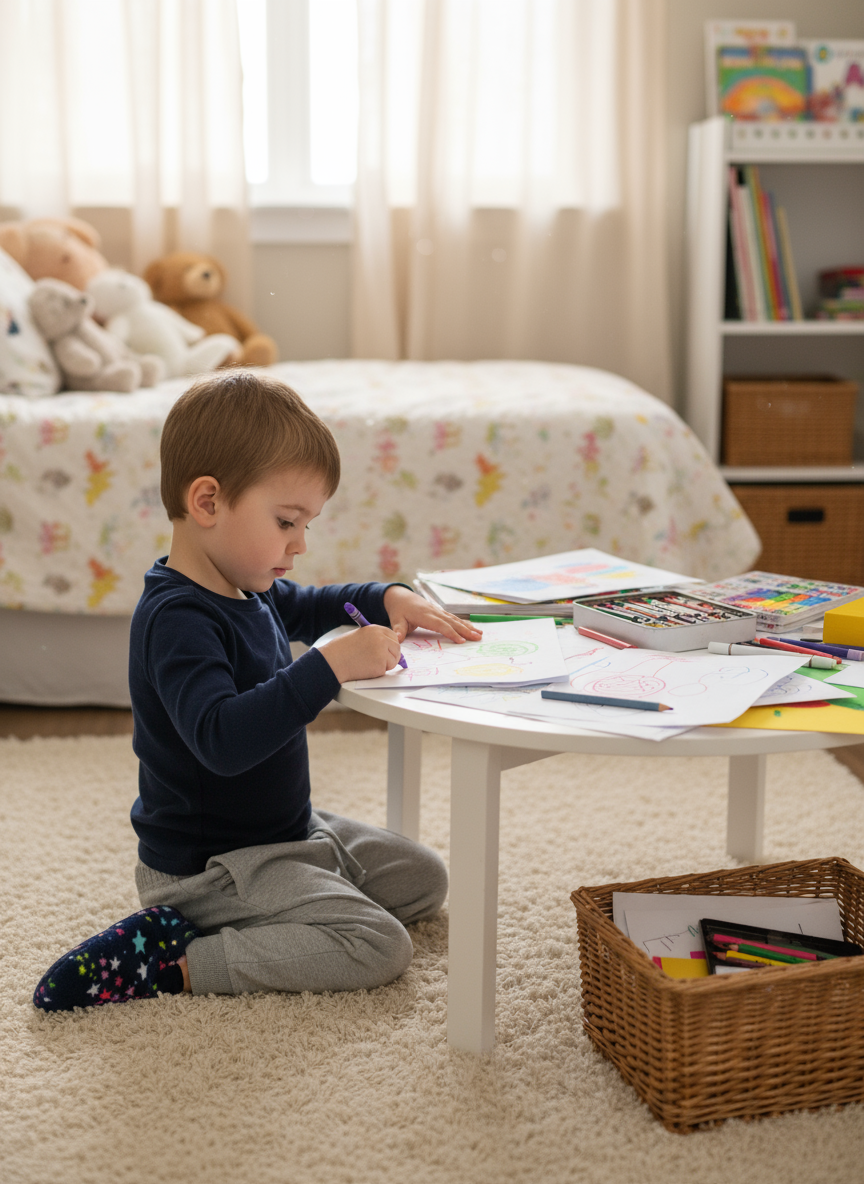 Flexy Slips Furr Stars Navy