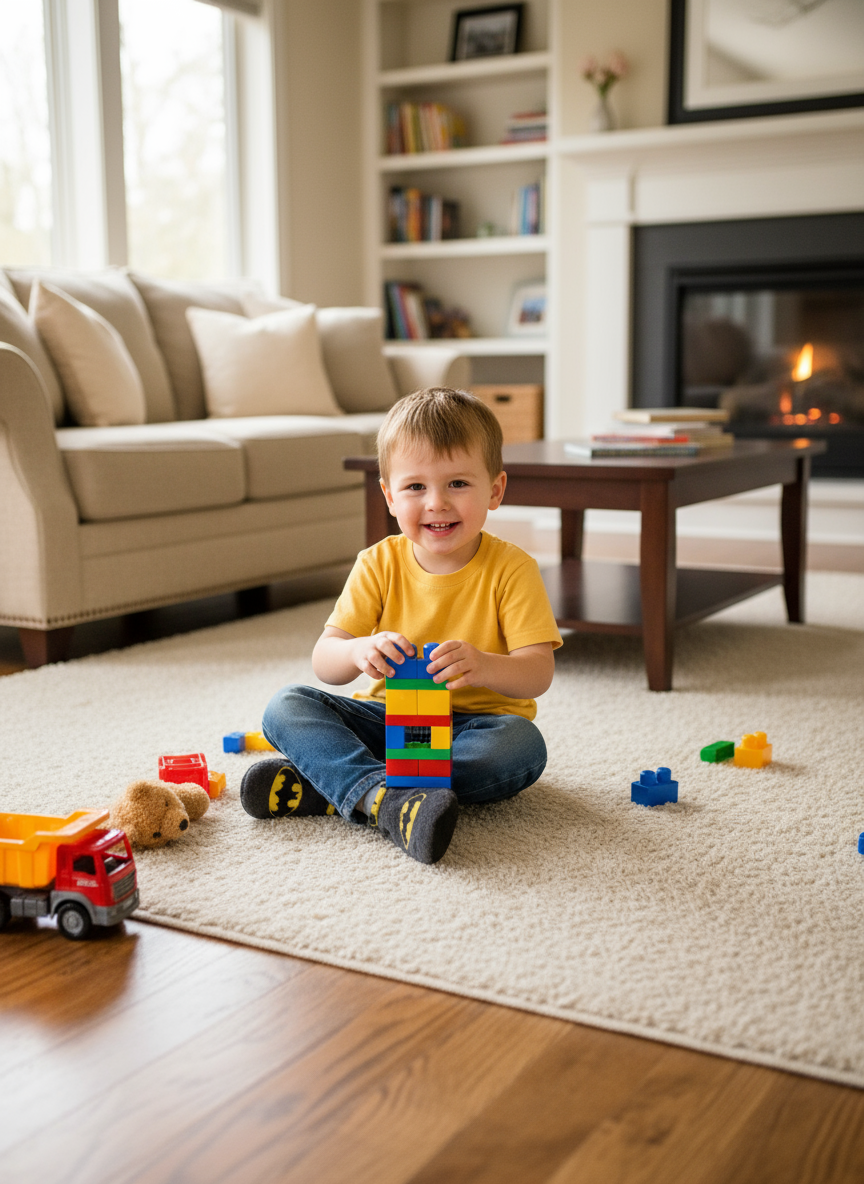 Flexy Slips Furr Batman Grey/Yellow