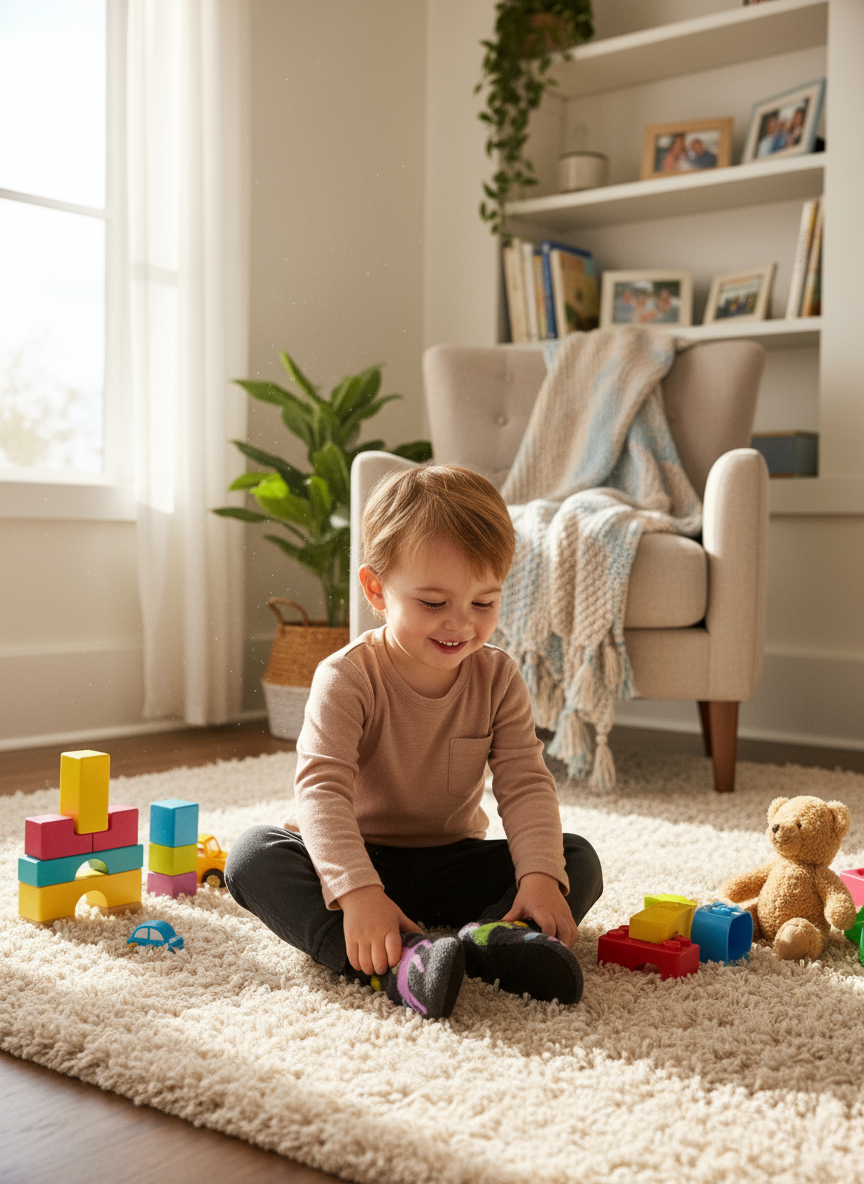 Flexy Slips Furr Unicorn Grey