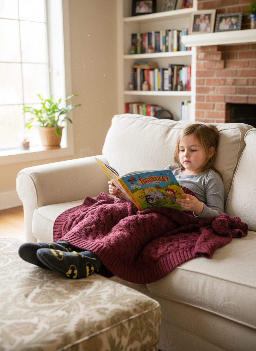 Flexy Slips Furr Batman Grey/Yellow