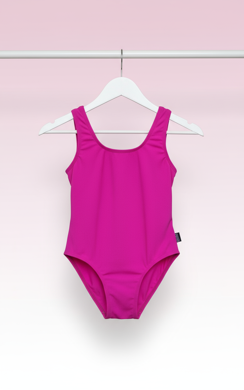 Swimsuit (Maillot) One-Piece - Fuchsia |