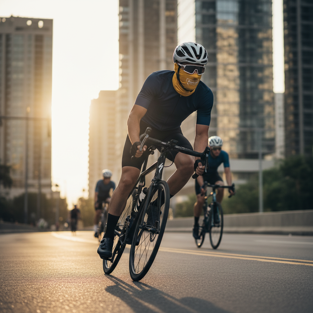 Functional Headgear - Coton Lycra Orange