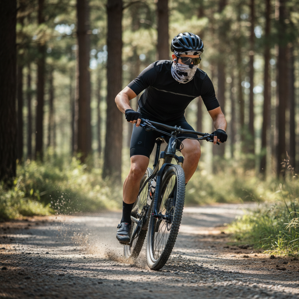 Functional Headgear - Lycra Black & White