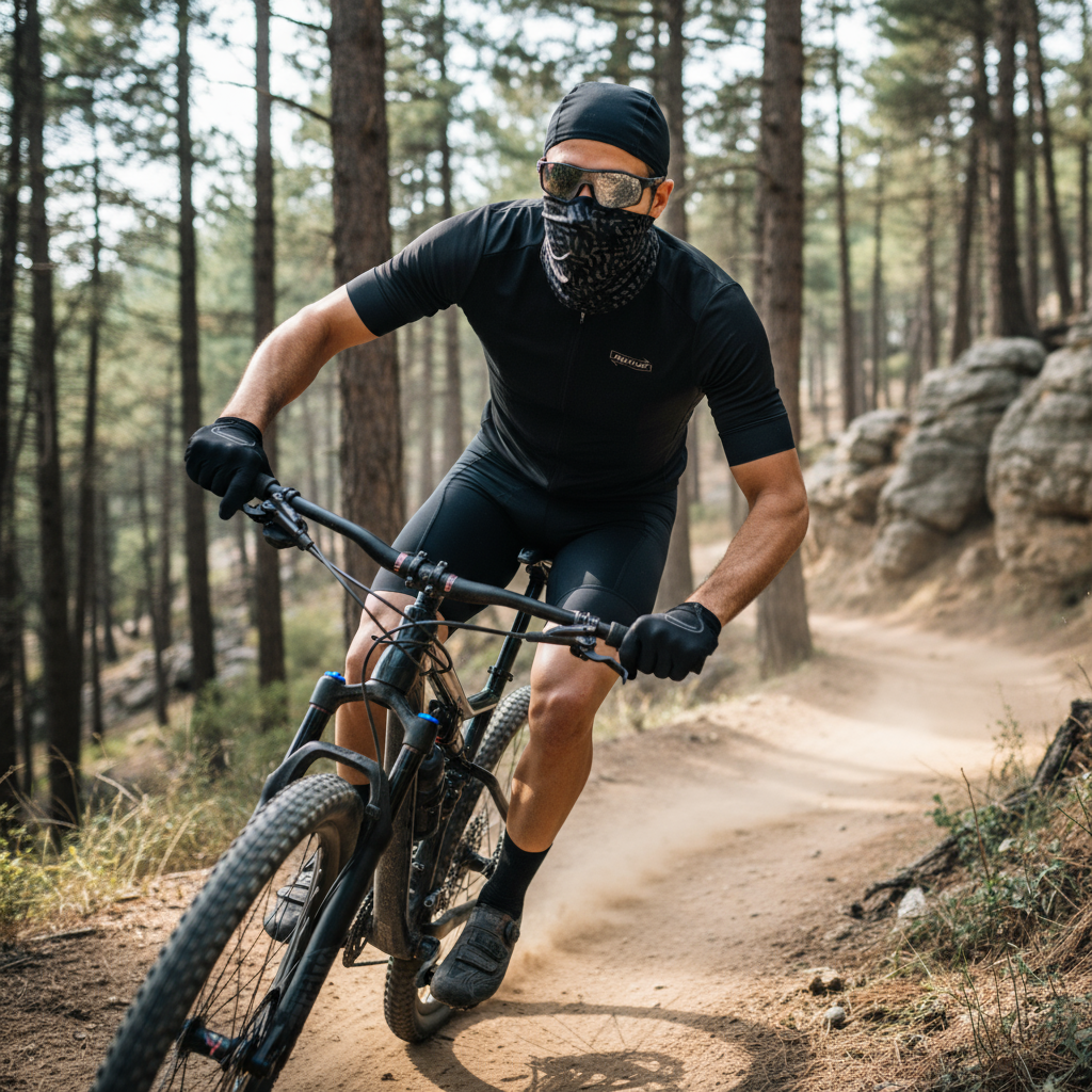 Functional Headgear - Lycra Pixels Grey