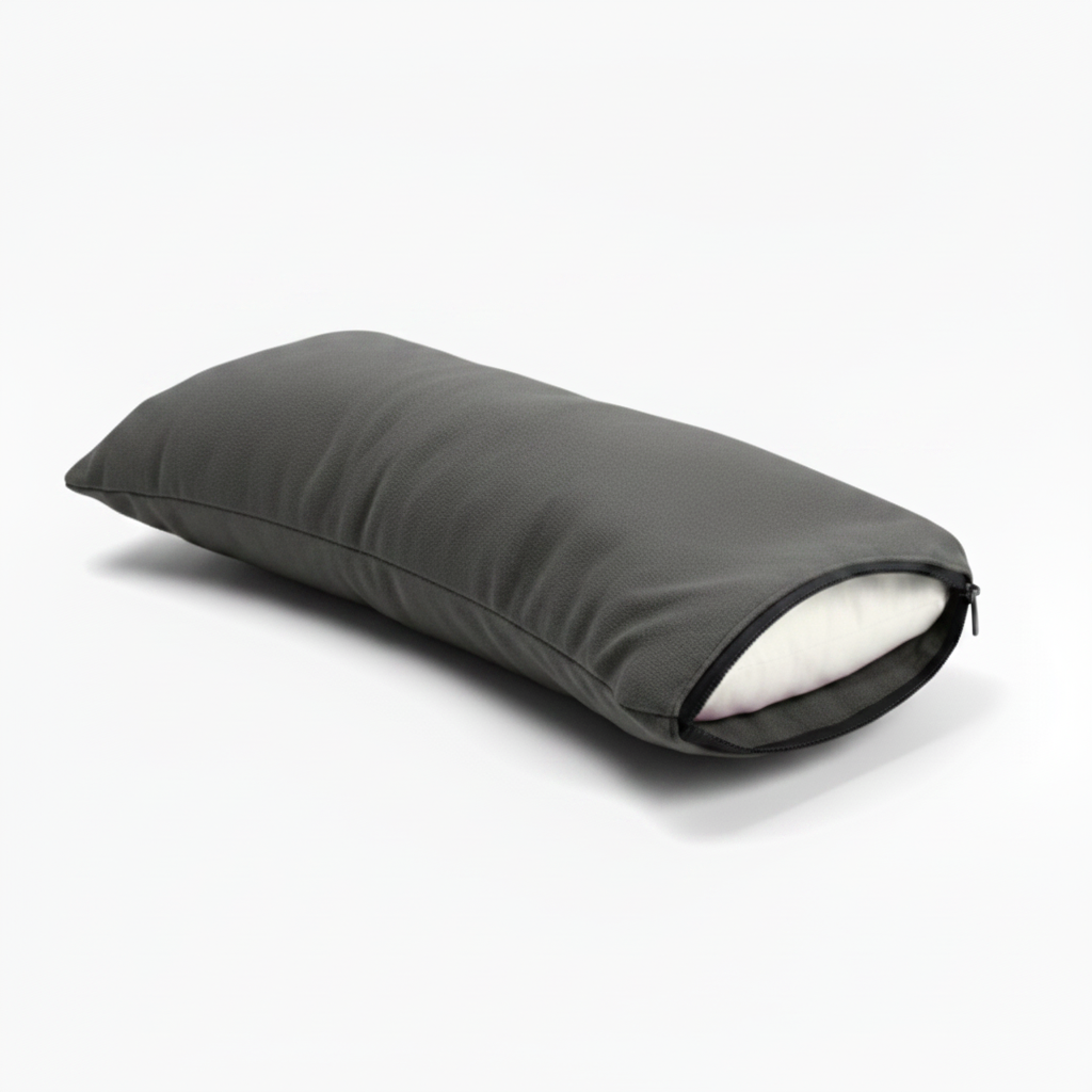 Dark Grey Bone-Shaped Neck Support Pillow