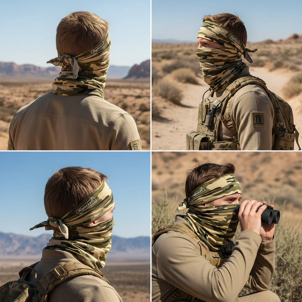 Functional Headgear - Coton Lycra Army Amen Aam