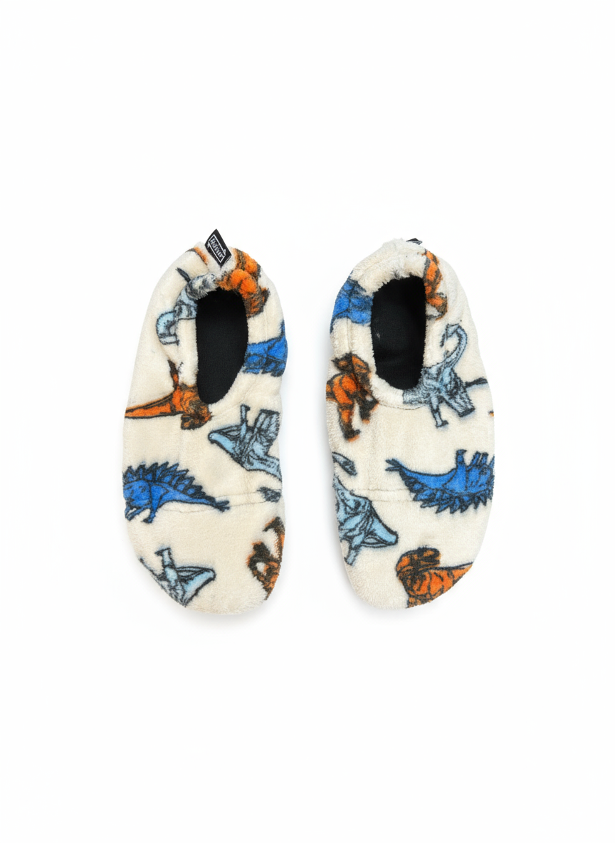 Flexy Slips Furr Dinosaur Beige