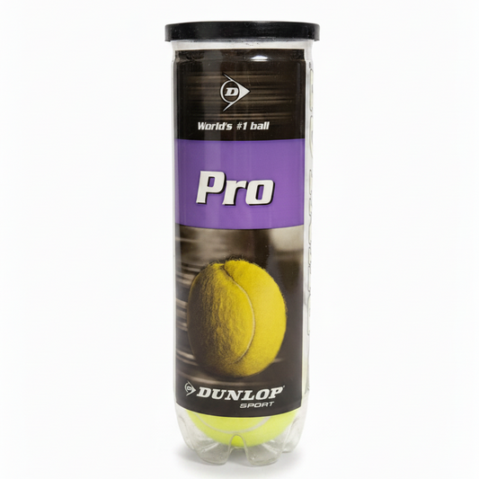Dunlop Pro Tennis Balls White Background