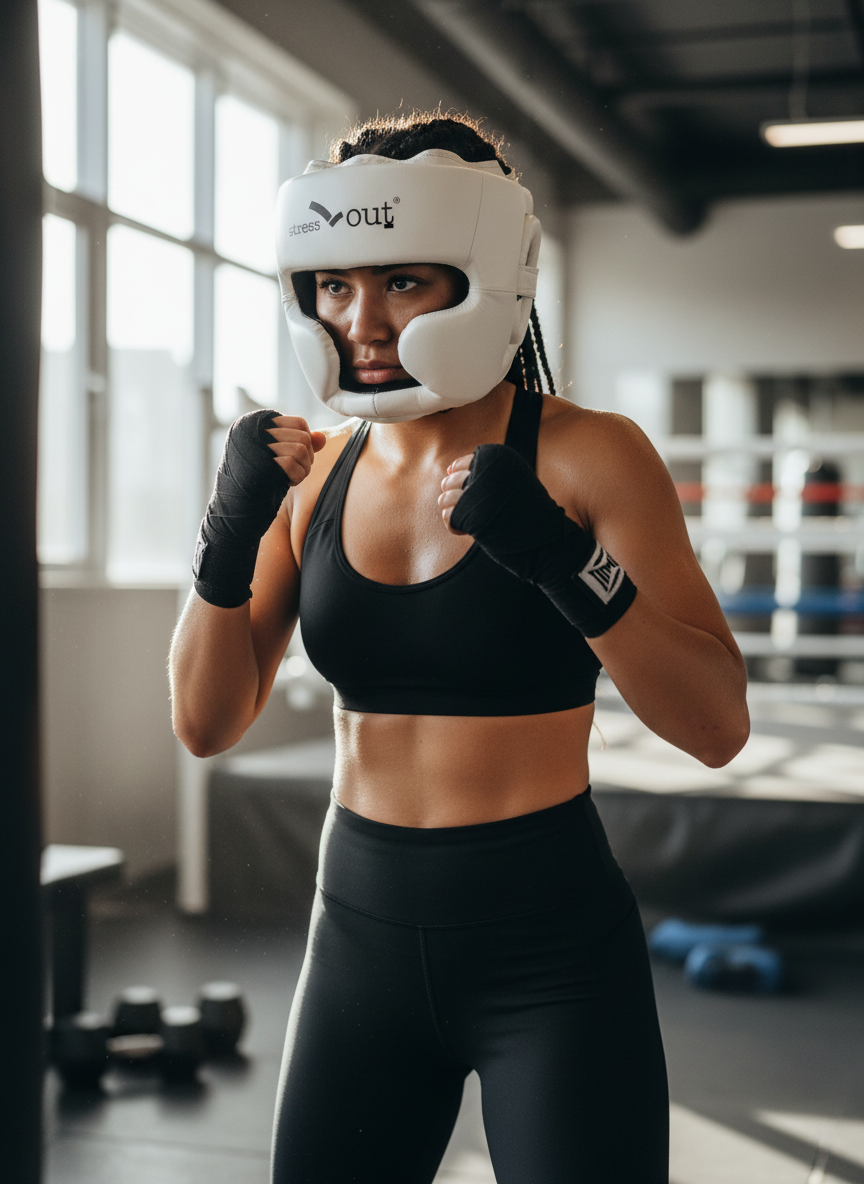 Stress Out Boxing Head Protection