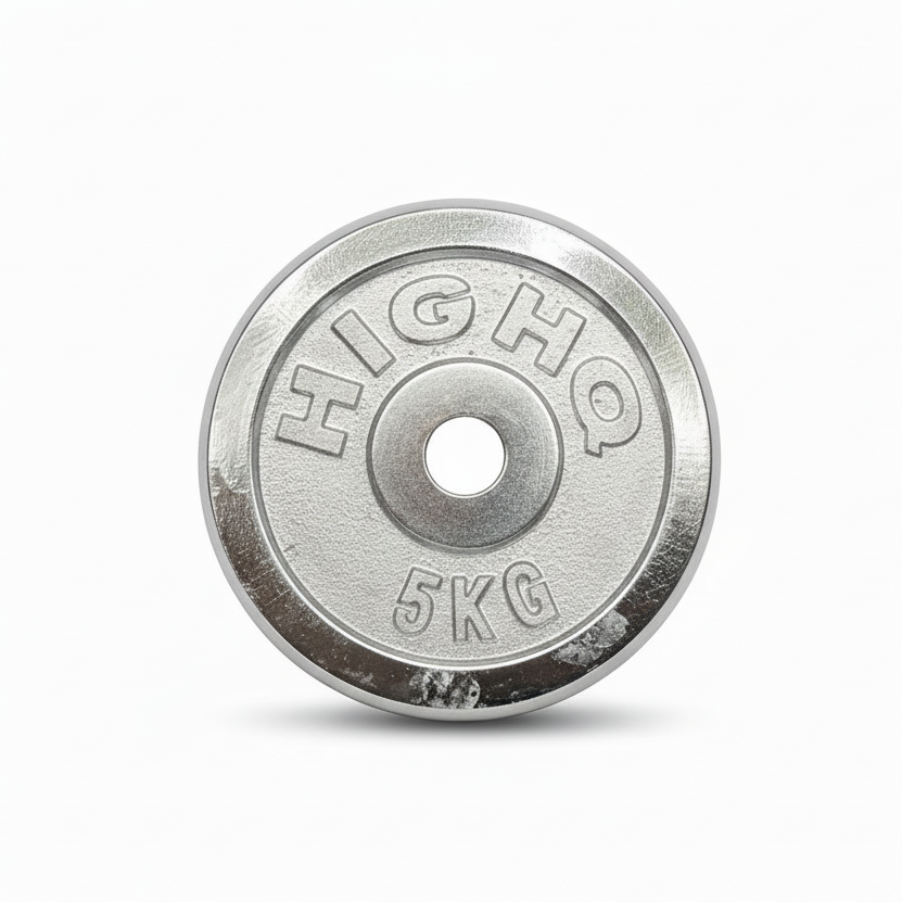 Weight Plate Disk Silver 5kg