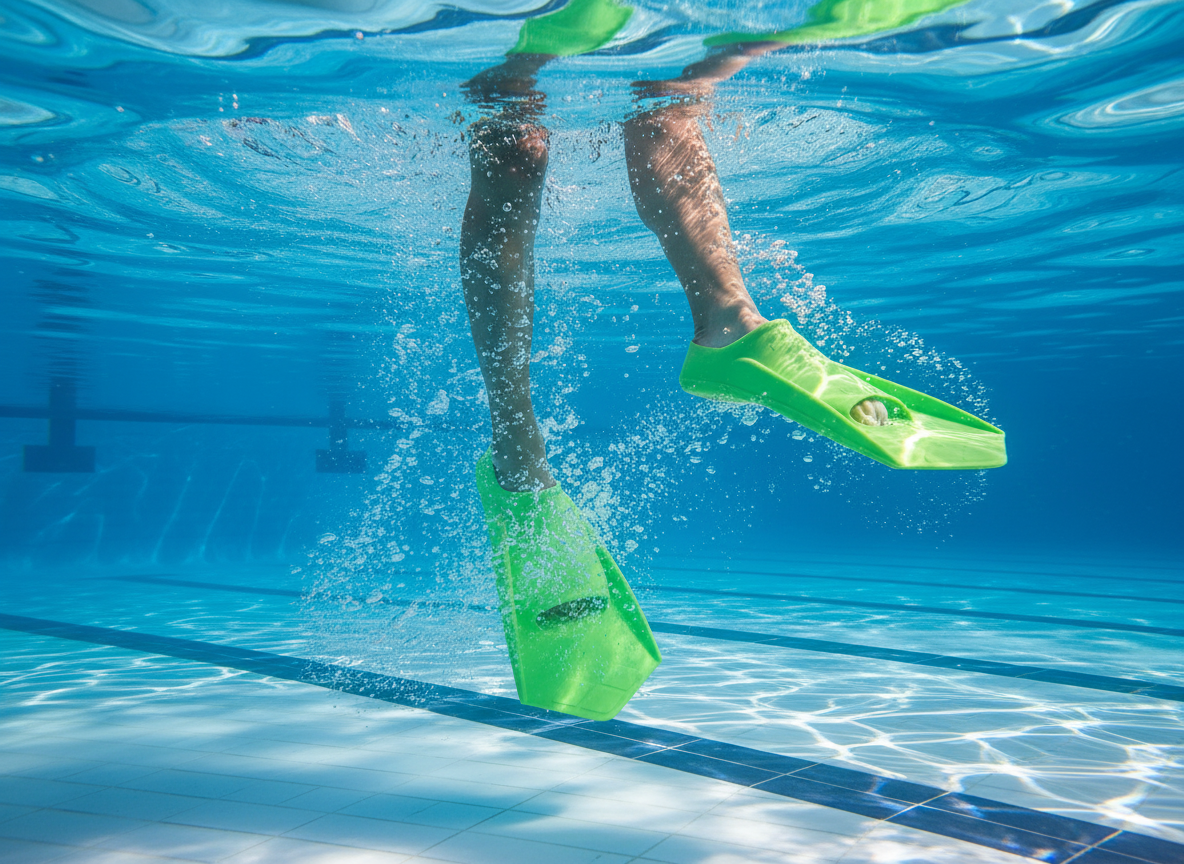Arena Powerfin Swim Pistache