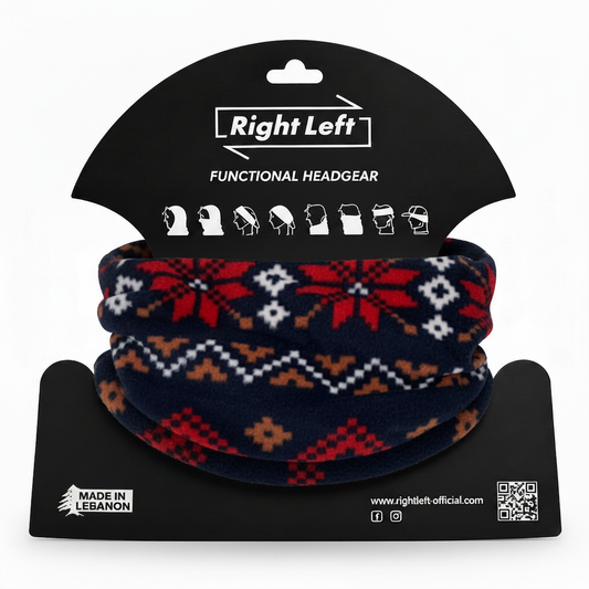 Flake Snow Headgear on Black Packaging