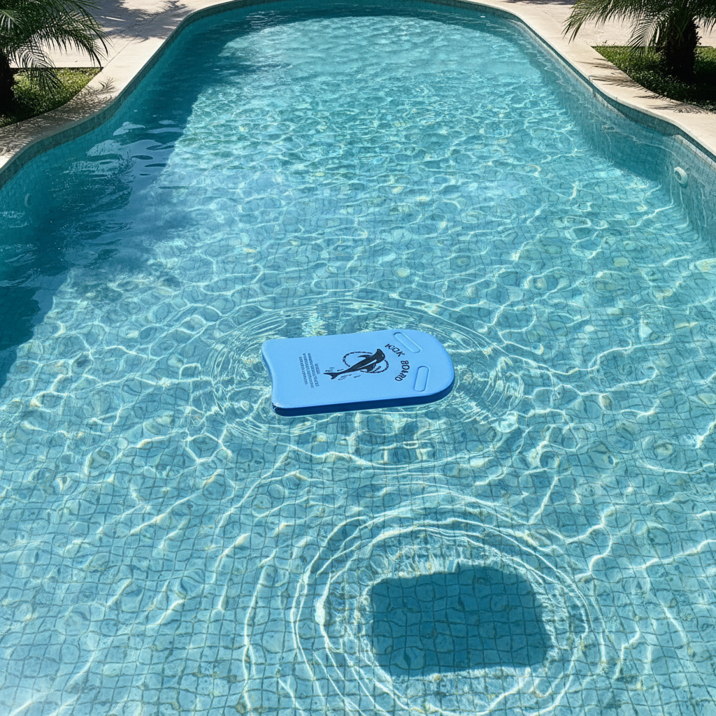 Floating on Pool Water