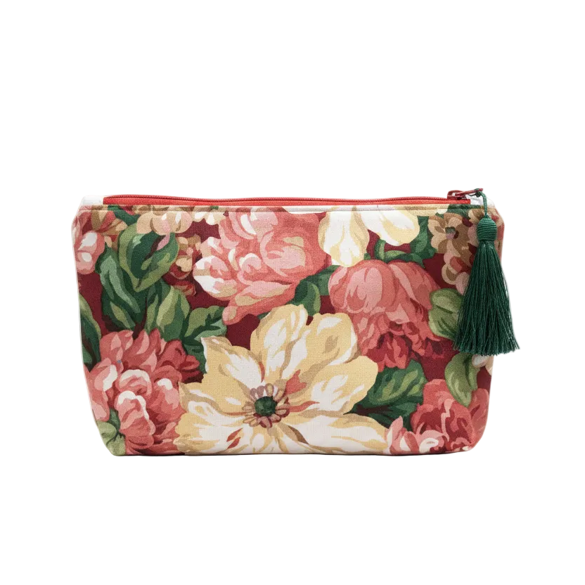 Floral Clutch White Background