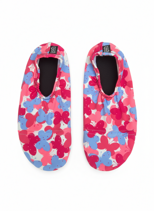 Flexy Slips Lycra Butterfly Pink