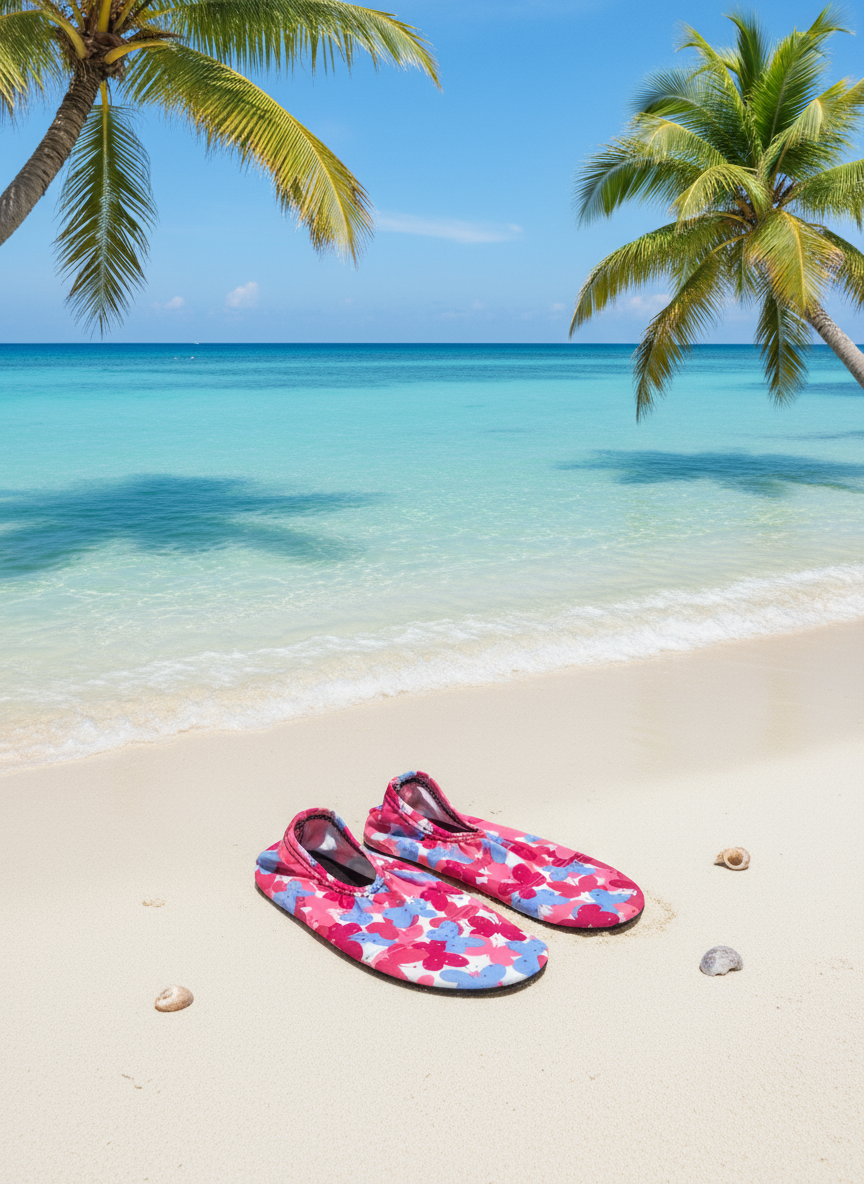 Flexy Slips Lycra Butterfly Pink